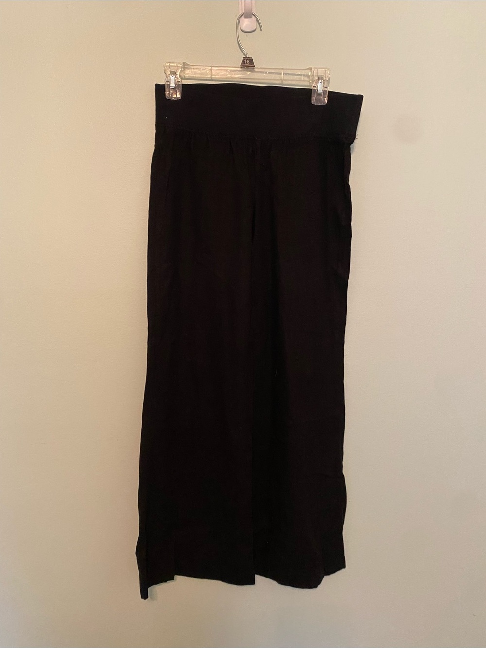 Everyday Black Pants with Stretch Waistband